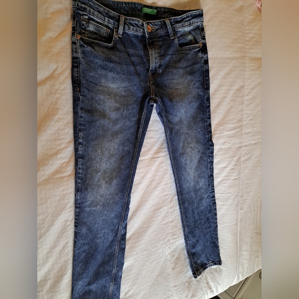 United Colors Of Benetton Blue Jeans